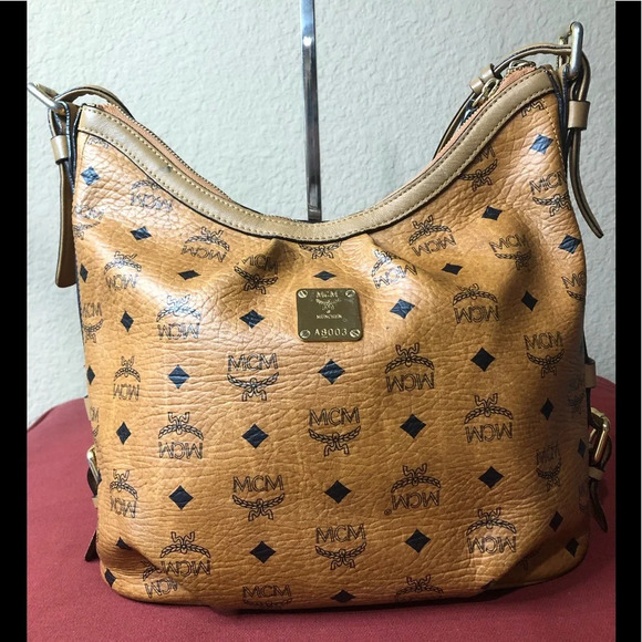 MCM Handbags - MCM Cognac Hobo